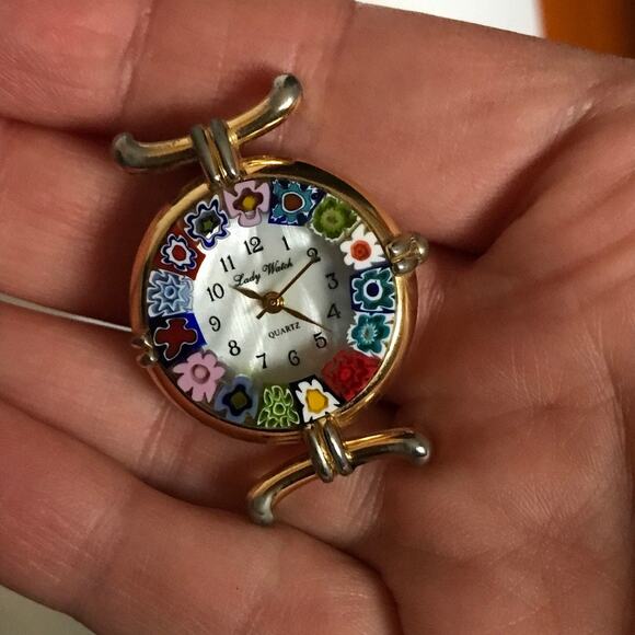Murano Millefiori women\'s watch (needs band & battery) Antica Murrina Veneziana